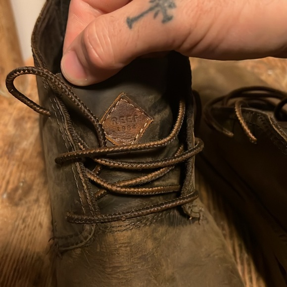 Reef Voyage Desert Boot in Brown Leather - Size 9 - Picture 8 of 8